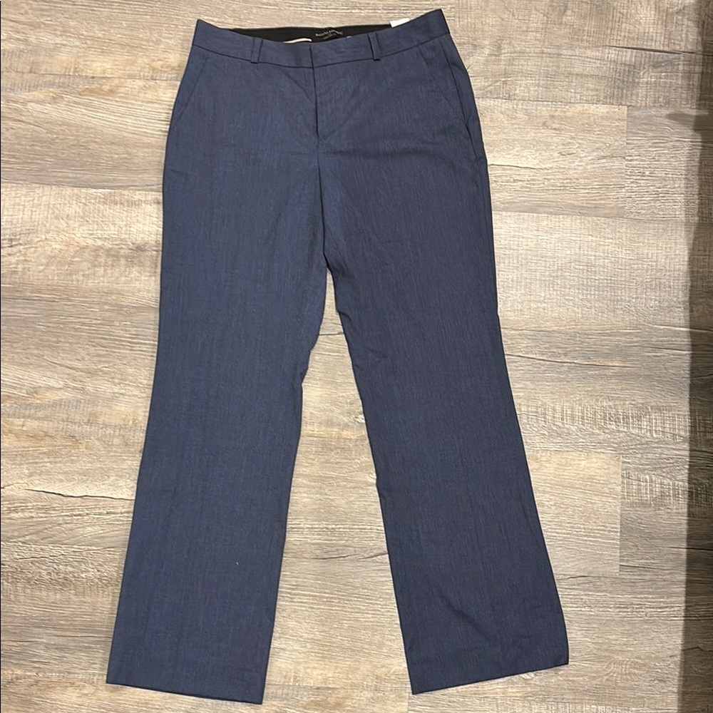 Banana Republic Navy Straight-Leg Pants